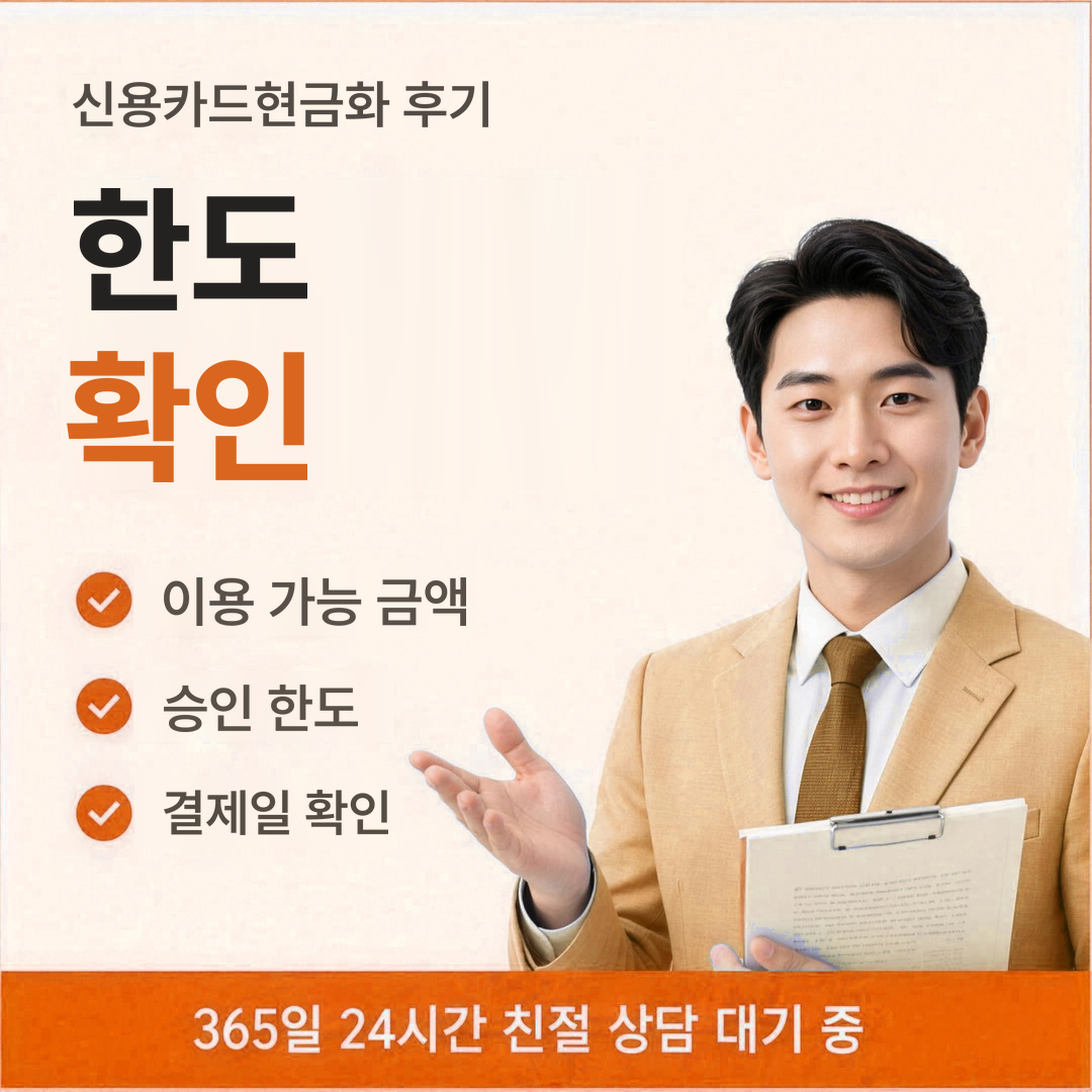 다음머니 신용카드현금화 후기 한도 확인 안내
